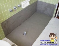 งานฉาบปูนเก็บพื้นทำกันซึมพื้น